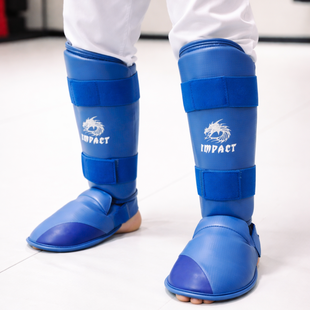 מגן שוק וכף רגל קראטה IMPACT